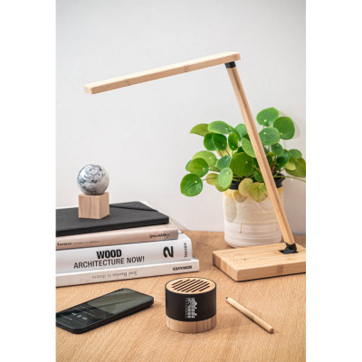 FERDINAND. Coluna de som portátil em alumínio reciclado (100 rAL) e 3h de autonomia